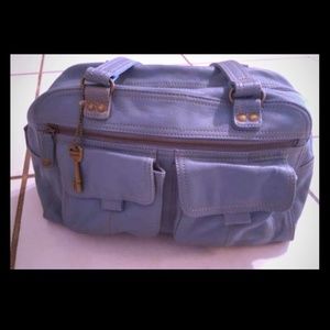 Light blue Fossil Handbag